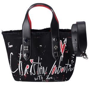 Christian Louboutin Frangibus Small Tote Bag Black
